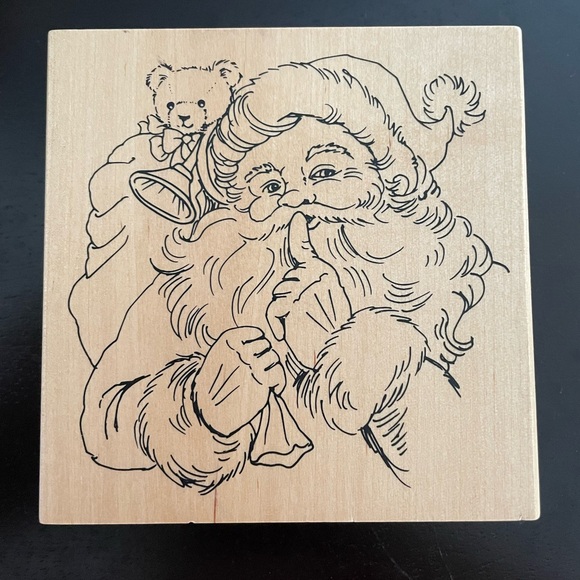 Christmas Themed Rubber Stamps - Picture 2 of 5